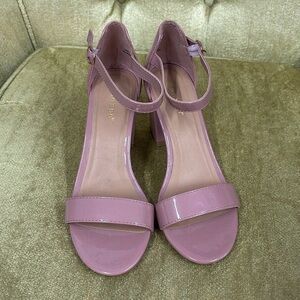 Pink Ankle Strap Sandals